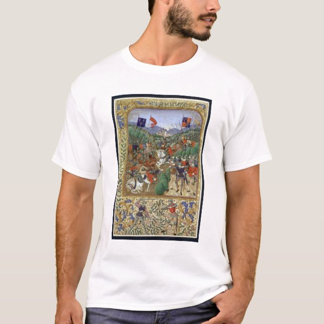 T-shirt Bataille d'Agincourt, le 25 octobre 1415 (la (Devant)