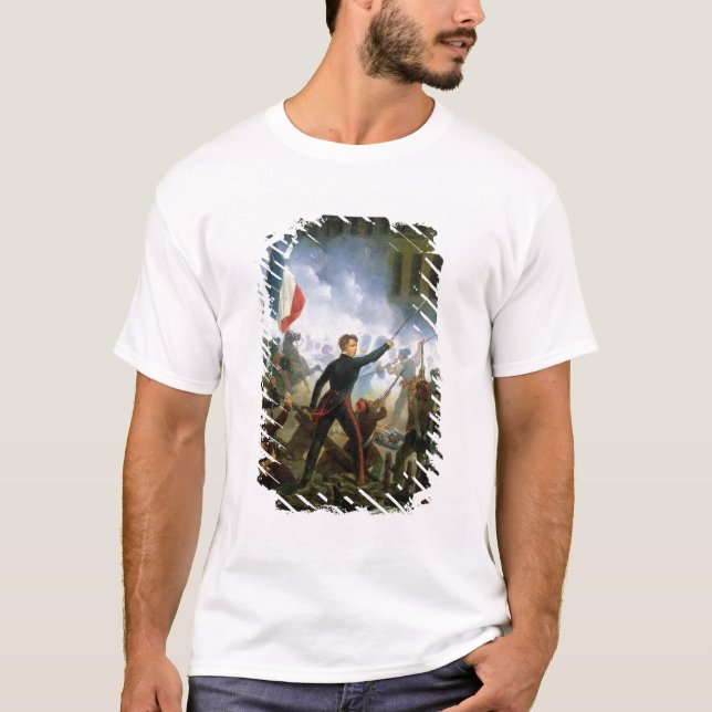 T-shirt Bataille dans la rue de Rohan (Devant)