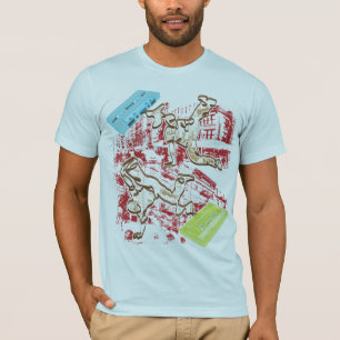 T-shirt Bataille de B-boy Cassette