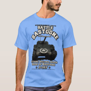 T-shirt Bataille de Bastogne Wallonie Belgique
