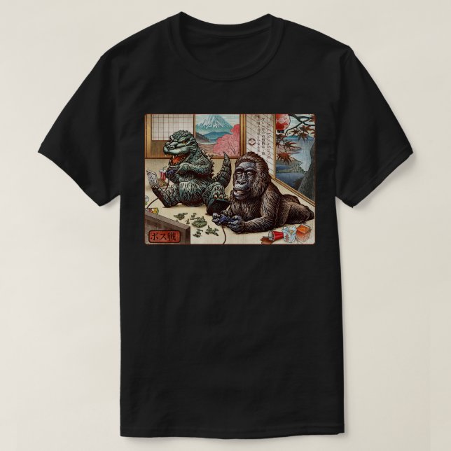 T-shirt Bataille de Boss (Design devant)