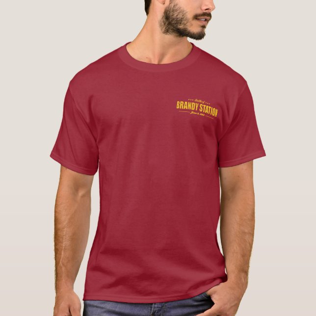T-shirt Bataille de Brandy Station (Devant)