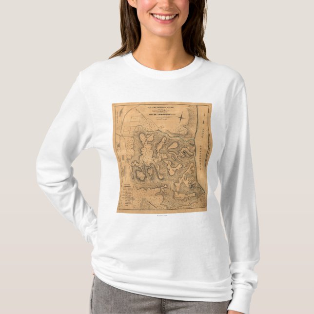 T-shirt Bataille de fort Donelson - guerre civile mA (Devant)