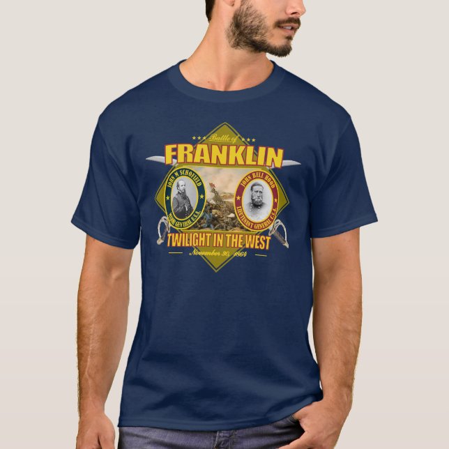 T-shirt Bataille de Franklin (Devant)