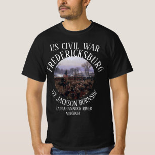 T-SHIRT BATAILLE DE FREDERICKSBURG GUERRE DE SÉCESSION AMÉ