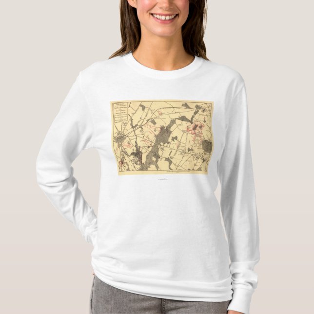 T-shirt Bataille de Gettysburg 15 (Devant)