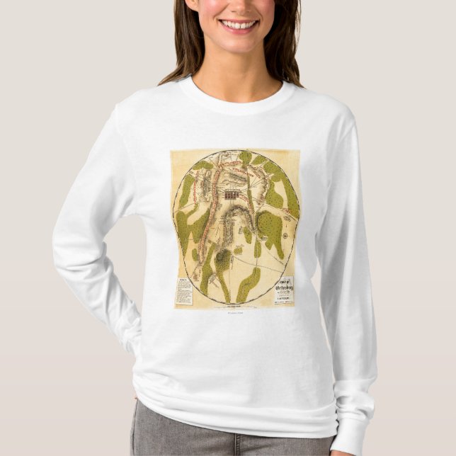 T-shirt Bataille de Gettysburg 7 (Devant)