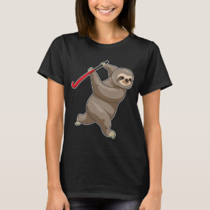 T-shirt Bataille de hockey Sloth Hockey