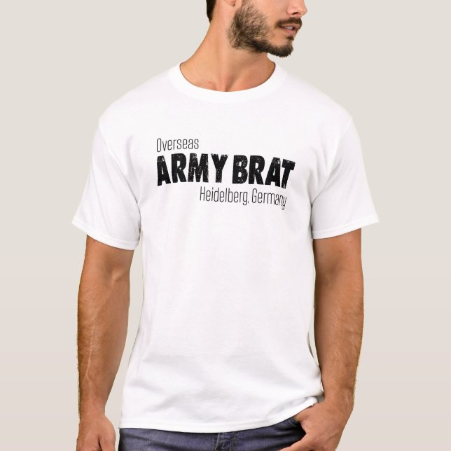 T-shirt Bataille de l'armée d'outre-mer - Heidelberg, Alle (Devant)