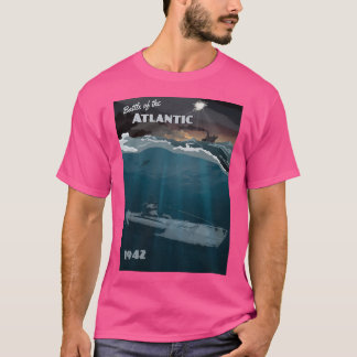 T-shirt Bataille De L'Atlantique 1942 - Pos De Voyage Sous