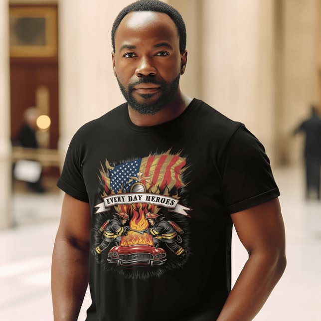 T-shirt Bataille de pompiers (Créateur téléchargé)