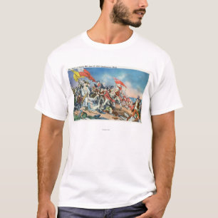 T-shirt Bataille de scène de colline de soute -