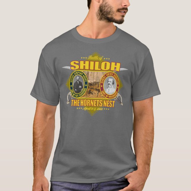 T-shirt Bataille de Shiloh (Devant)