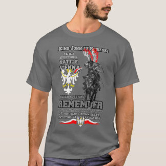 T-shirt Bataille de Vienne polonais Hussars