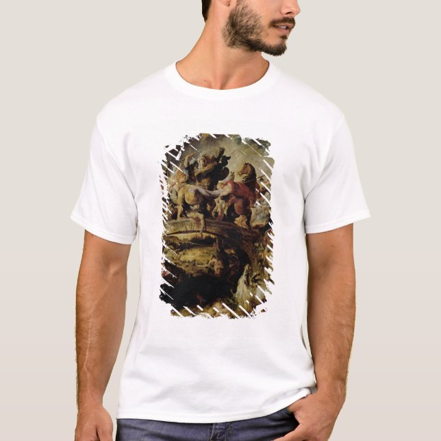 T-shirt Bataille des Amazone et des Grecs, c.1617 (Devant)