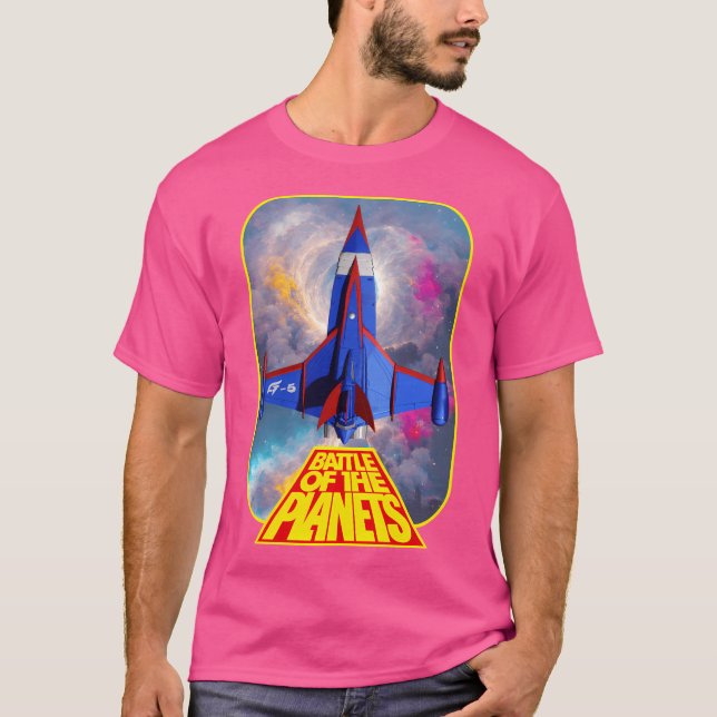 T-shirt Bataille Des Planètes (Devant)