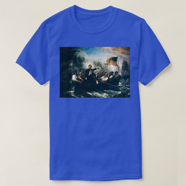 T-shirt Bataille du lac Érié Oliver Perryof 1812 (Design devant)