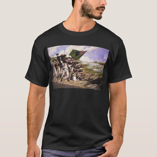 T-shirt Bataille du Long Island par Domenick D'Andrea (Devant)