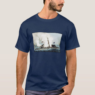 T-shirt Bataille du moniteur et du Merrimack