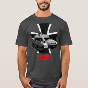 T-shirt Bataille Leopard 2 Bundeswehr Kampfpanzer