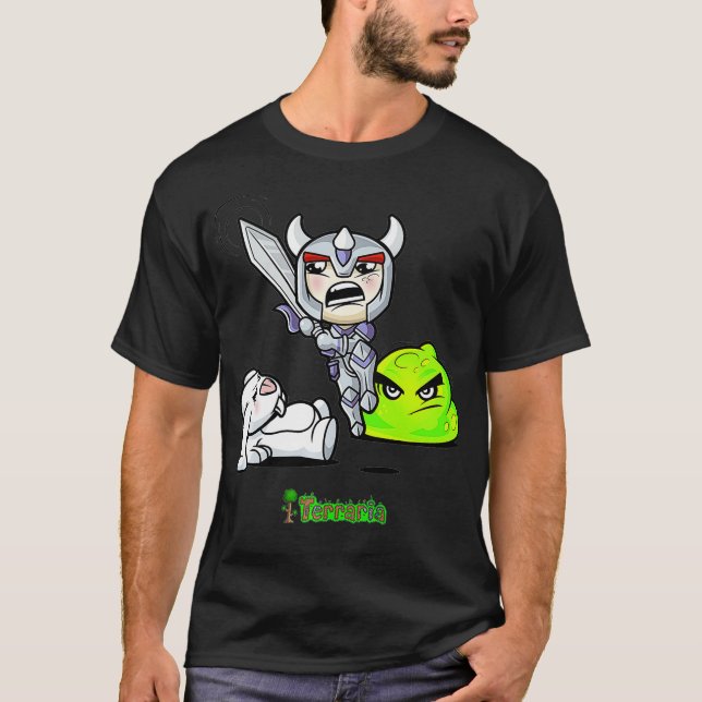 T-shirt Bataille Terraria Cute  (Devant)