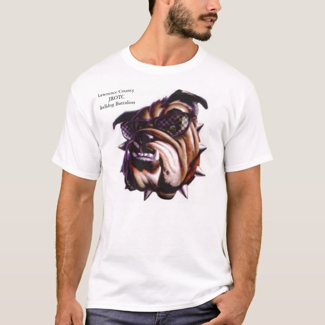T-shirt Bataillon de bouledogue (Devant)