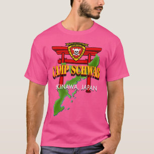 T-shirt Bataillon de reconnaissance 3D Camp Schwab Okinawa