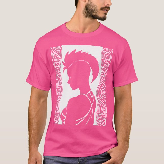 T-shirt Batcave d'art tribal celtique de l'Imaginaire des  (Devant)