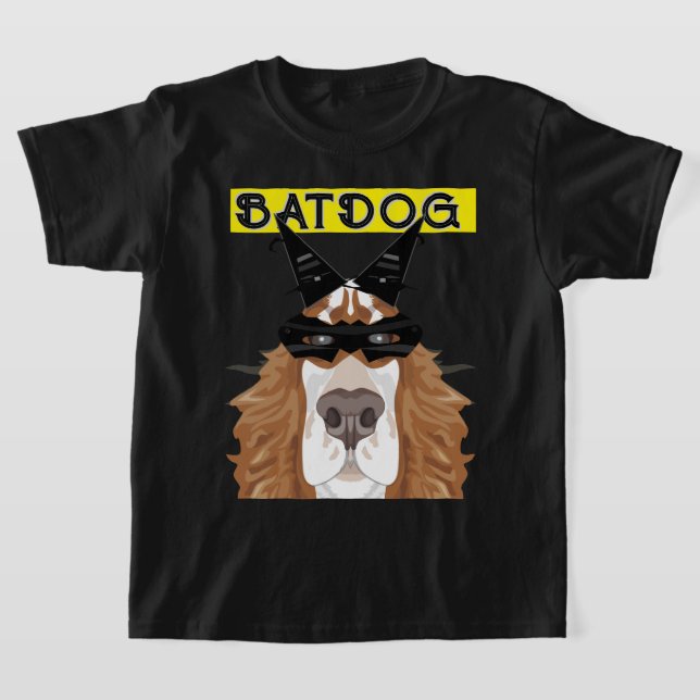 T-shirt Batdog Superhero (Poser)
