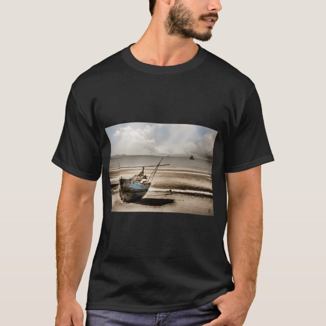 T-shirt Bateau à rames (Devant)