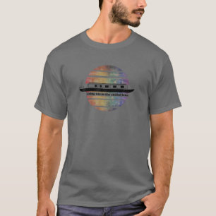 T-shirt BATEAU À REMOUS. Le cool S'Est Éloigné. BATEAU 