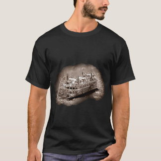 T-shirt Bateau à roue à aubes Mississippi