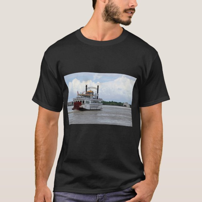 T-shirt Bateau à vapeur sur le Mississippi près de la Nouv (Devant)