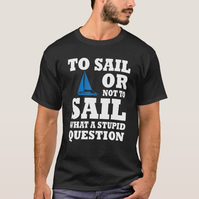 T-shirt Bateau À Voile Capitaine Amour Voile Et Bateau (Devant)