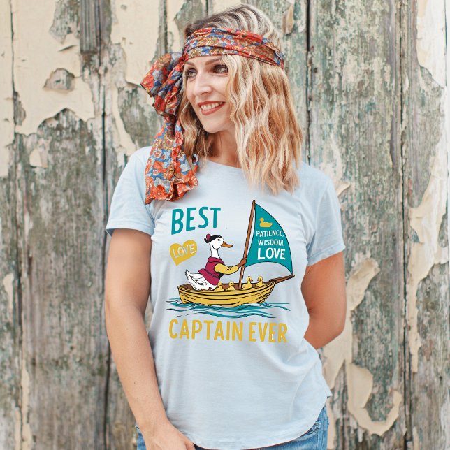 T-shirt Bateau à voile Mama Canard & Bébés - Parenting Voy (Créateur téléchargé)