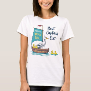 T-shirt Bateau à voile Mama Canard & Bébés - Parenting Voy