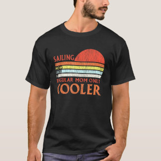 T-shirt Bateau à voile Mère Enfants Correspondance Capt de