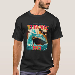 T-shirt Bateau À Voile Titanic Bateau De Croisière Vintage
