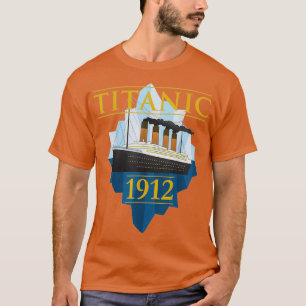T-shirt Bateau à voile Titanic CruisVessel Vintage 1912 