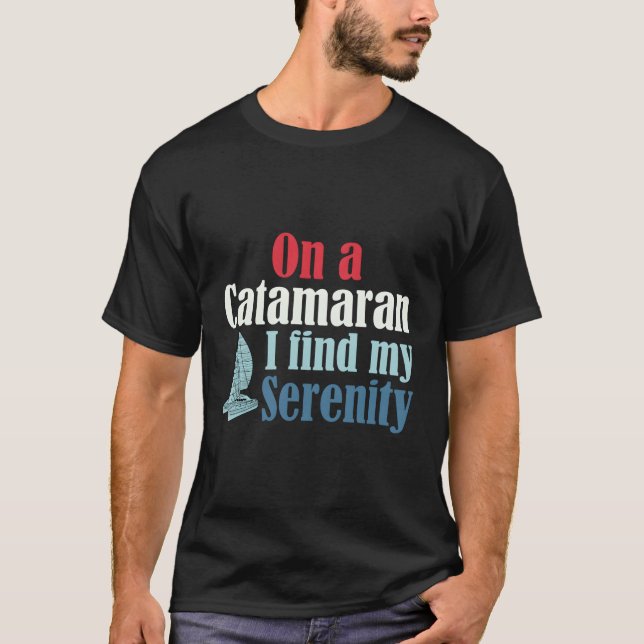 T-shirt Bateau Catamaran (Devant)