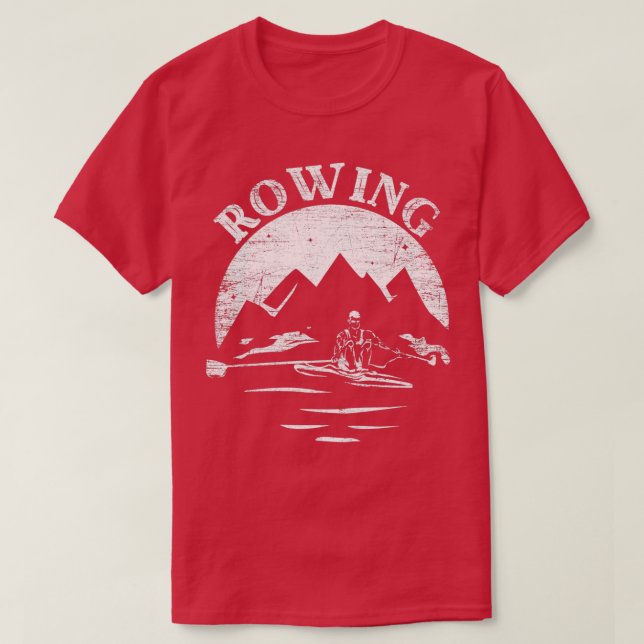 T-shirt Bateau d'aviron 4 (Design devant)