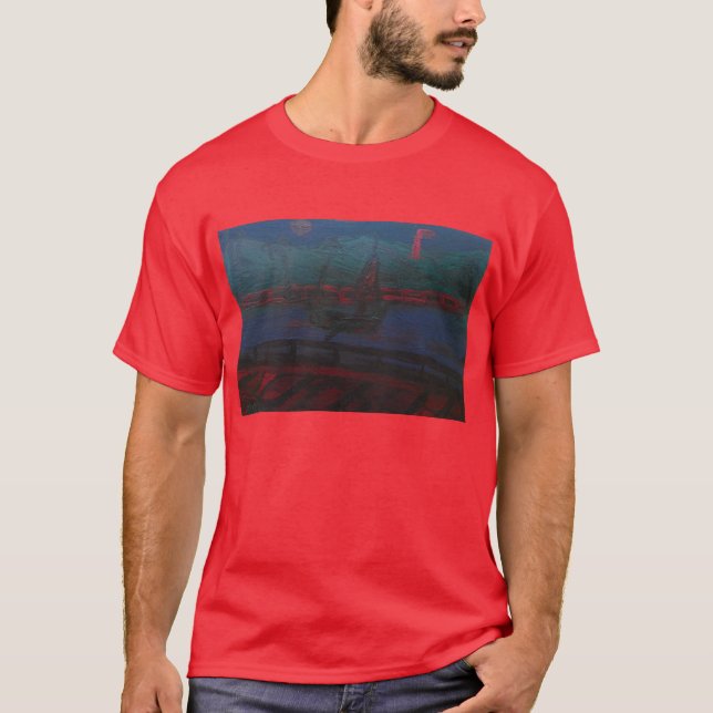 T-SHIRT BATEAU DE BAIE (Devant)