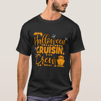T-shirt Bateau de croisière Halloween