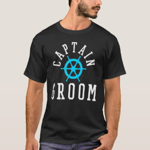 T-shirt Bateau de croisière Mariage nautique Groom Yacht