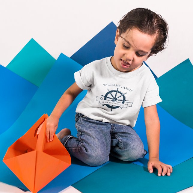 T-shirt Bateau de croisière sur mesure Nautique Famille Va (Créateur téléchargé)