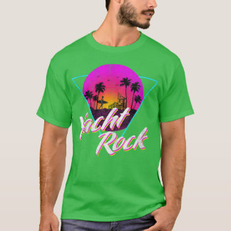 T-shirt Bateau de fête de yacht rock buvant des amis de la