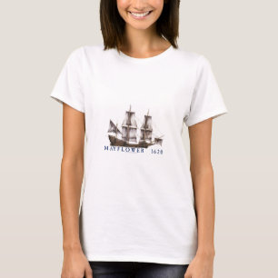 T-shirt bateau de la fleur printanière 9