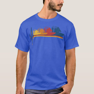 T-shirt Bateau de marécage d'avion Capitaine d'embarcation