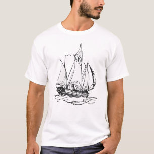 T-shirt Bateau de navigation