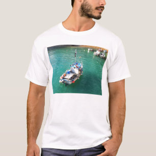 T-shirt Bateau de pêche à la marée haute